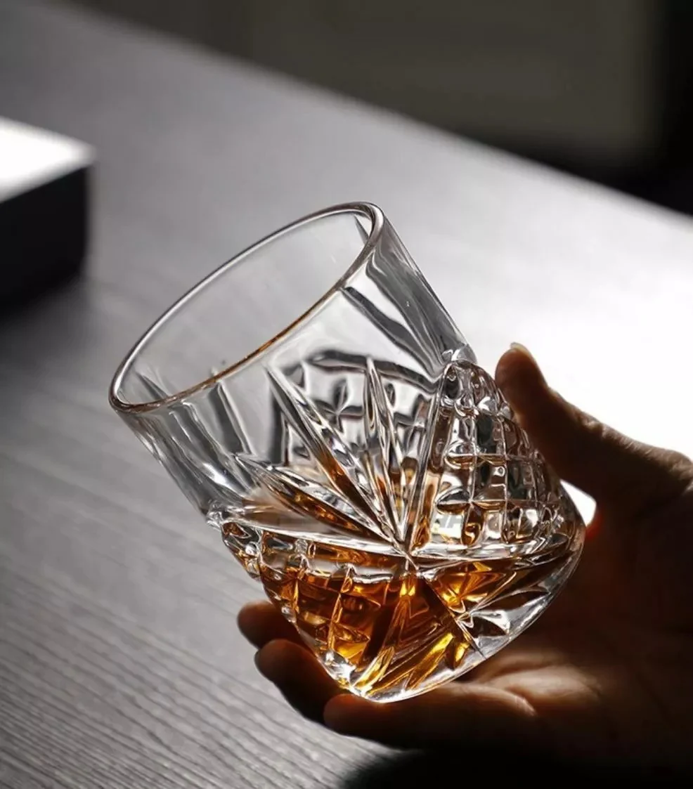 6Pcs French Style Glass Whisky Cup Tea Cup Coffee Mug Mini Bar Wine Cup Vodka 340ml - Image 3