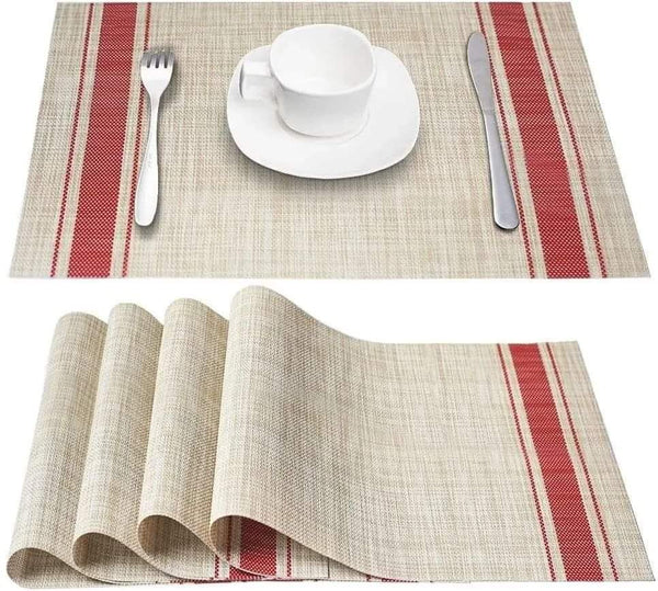 6pcs Heat resistant pvc placemats - Image 3