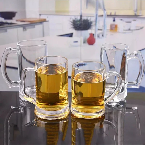 6pcs Large thickened water/beer mugs - Image 2