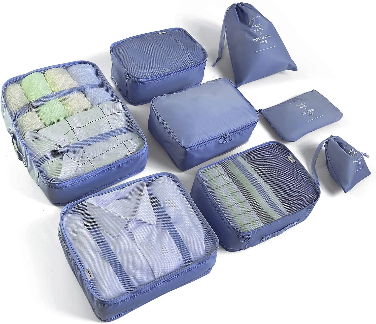Travel Packing Cubes Set / Luggage Organizers/ Suitcase organizer - Image 4