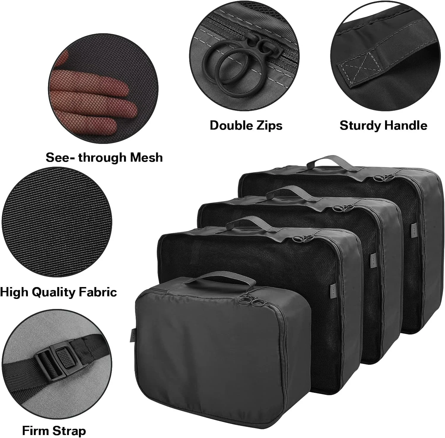 Travel Packing Cubes Set / Luggage Organizers/ Suitcase organizer - Image 5