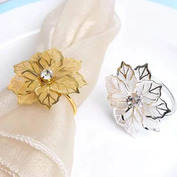 6pcs luxurious gold rings - Image 2