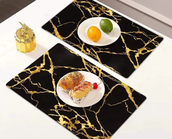 6pcs marble profile table mats - Image 2