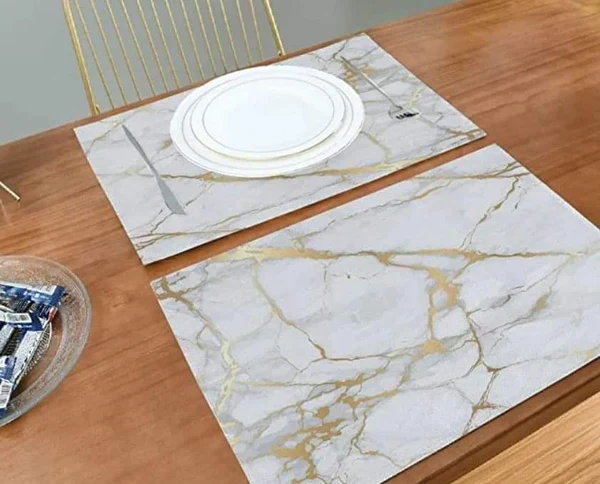 6pcs marble profile table mats - Image 5