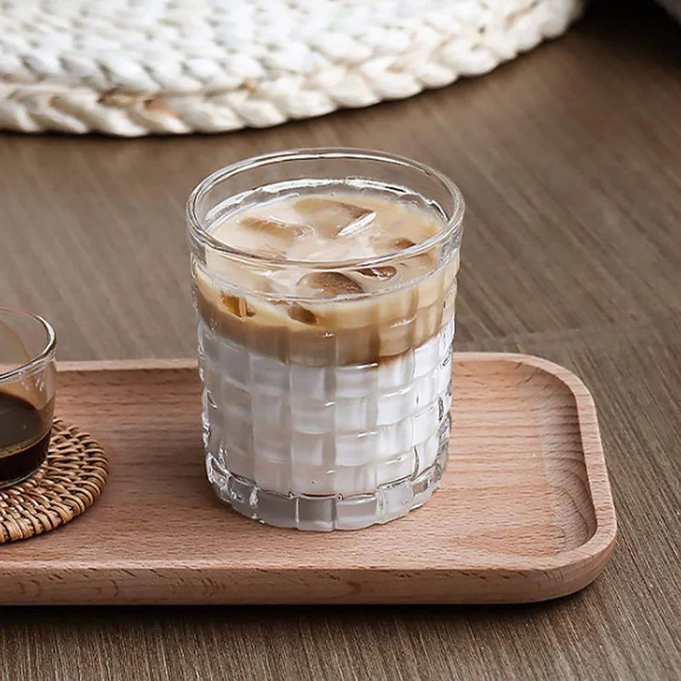 6pcs Medium Whiskey Glass 250ml Hard Glass Glasses Brandy Vodka Liquor Whiskey Drinking Glasses - Image 5