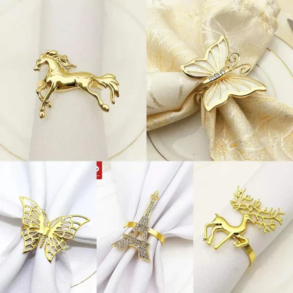6pcs Napkin Rings - Image 10