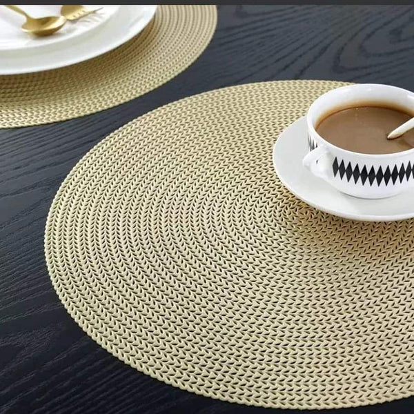 6pcs Non Woven PVC Table Mats - Image 3