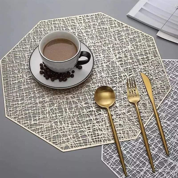 6pcs Non Woven PVC Table Mats - Image 4