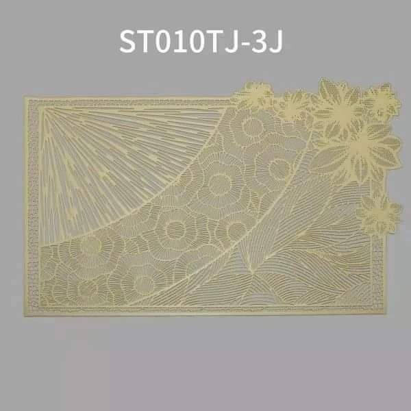 6pcs Non Woven PVC Table Mats - Image 6