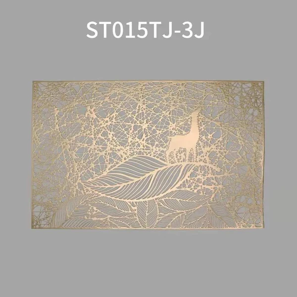 6pcs Non Woven PVC Table Mats - Image 7