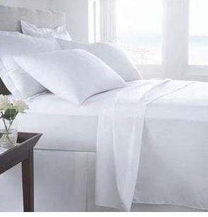 6pcs Plain White Bedsheets 6*7 - Image 4