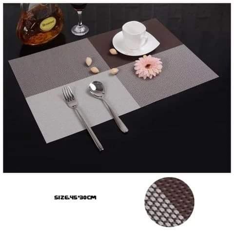 6pcs Rectangular table place mats - Image 6
