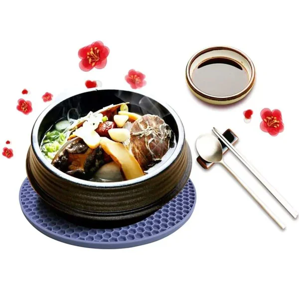6pcs Round place mats - Image 3