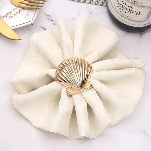 6pcs Sea Shell Theme Napkin Holder - Image 3
