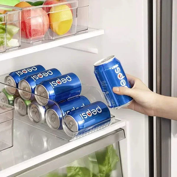 6pcs Stackable Storage Refrigerator Organizers - Image 4