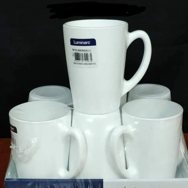 6pcs Tempered opal new morning mug - Image 2