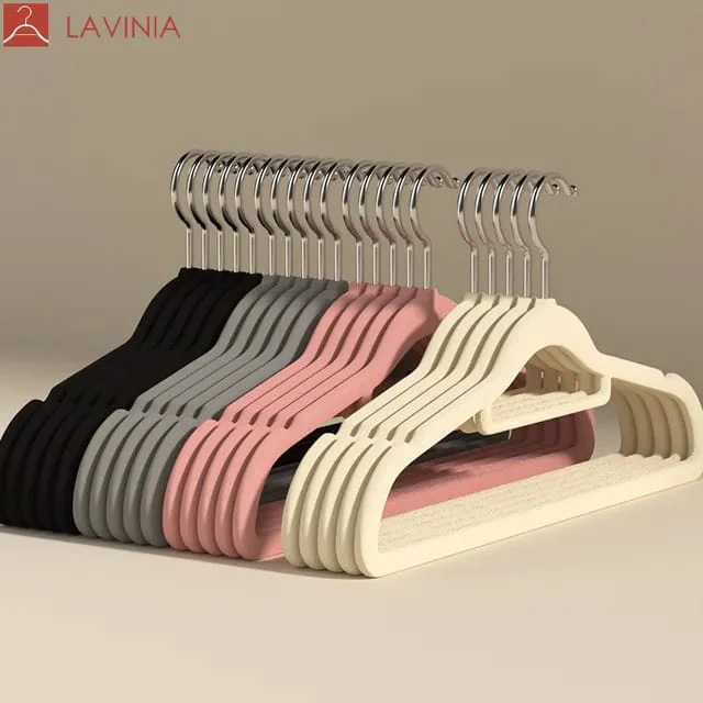 10pcs velvet hangers - Image 12