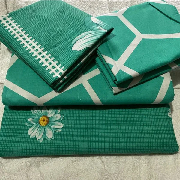 7*8ft- 6pc pure cotton bedsheets - Image 4