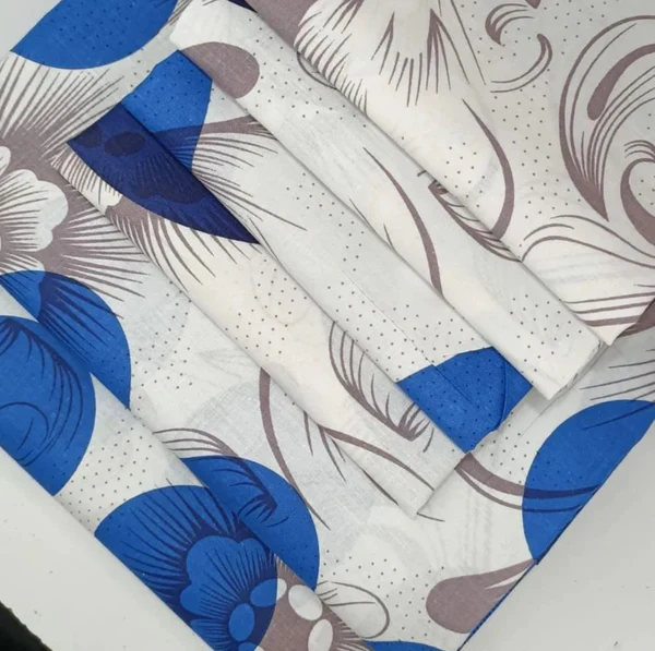 7*8ft- 6pc pure cotton bedsheets - Image 5