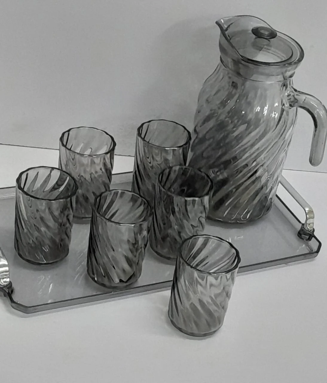 7 in 1 Water / Juice Jug with Glasses - Image 2