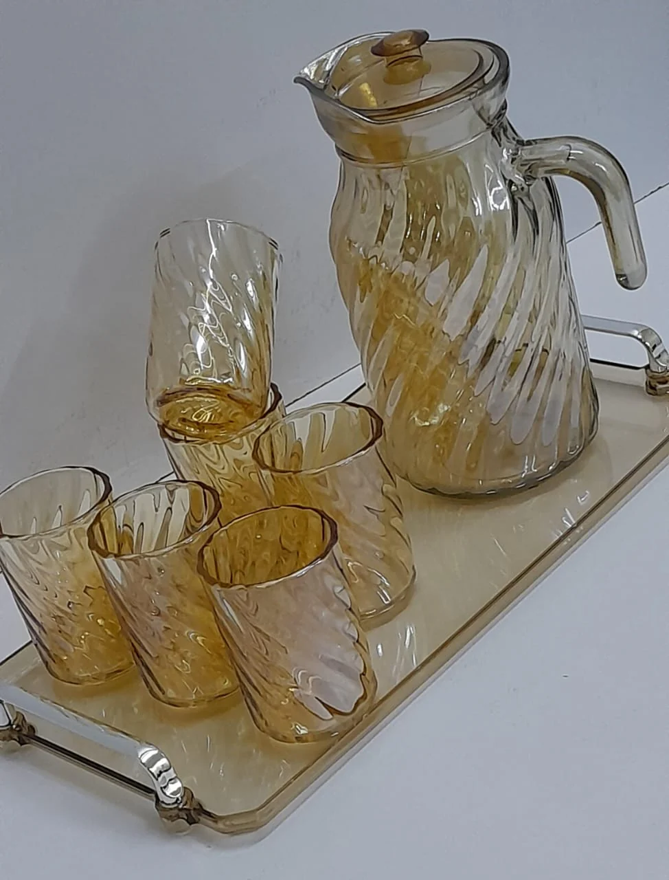 7 in 1 Water / Juice Jug with Glasses - Image 3