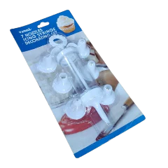 7Nozzles Icing Syringe Decoration Set - Image 2