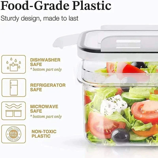 7pcs Food/Pantry Storage Containers - Image 5