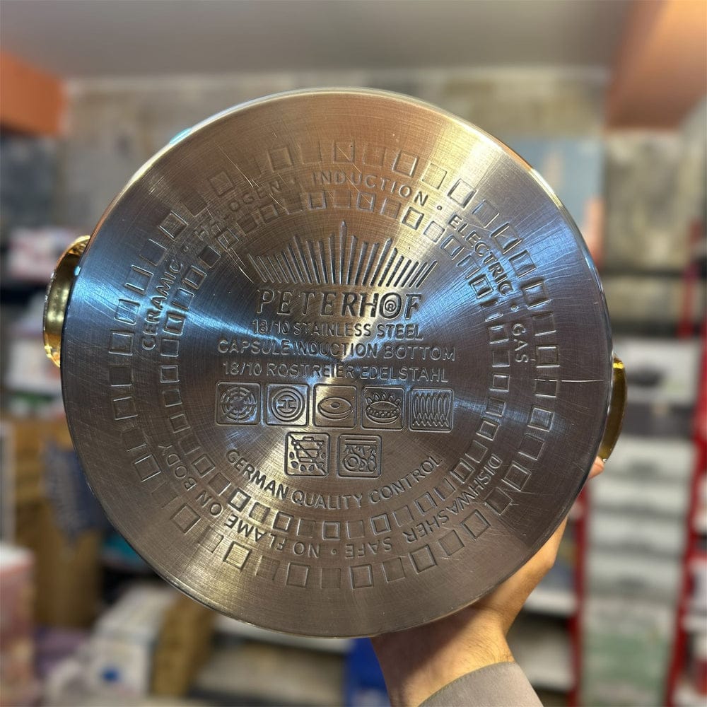 8pc Peterhof stainless steel cookware - Image 3