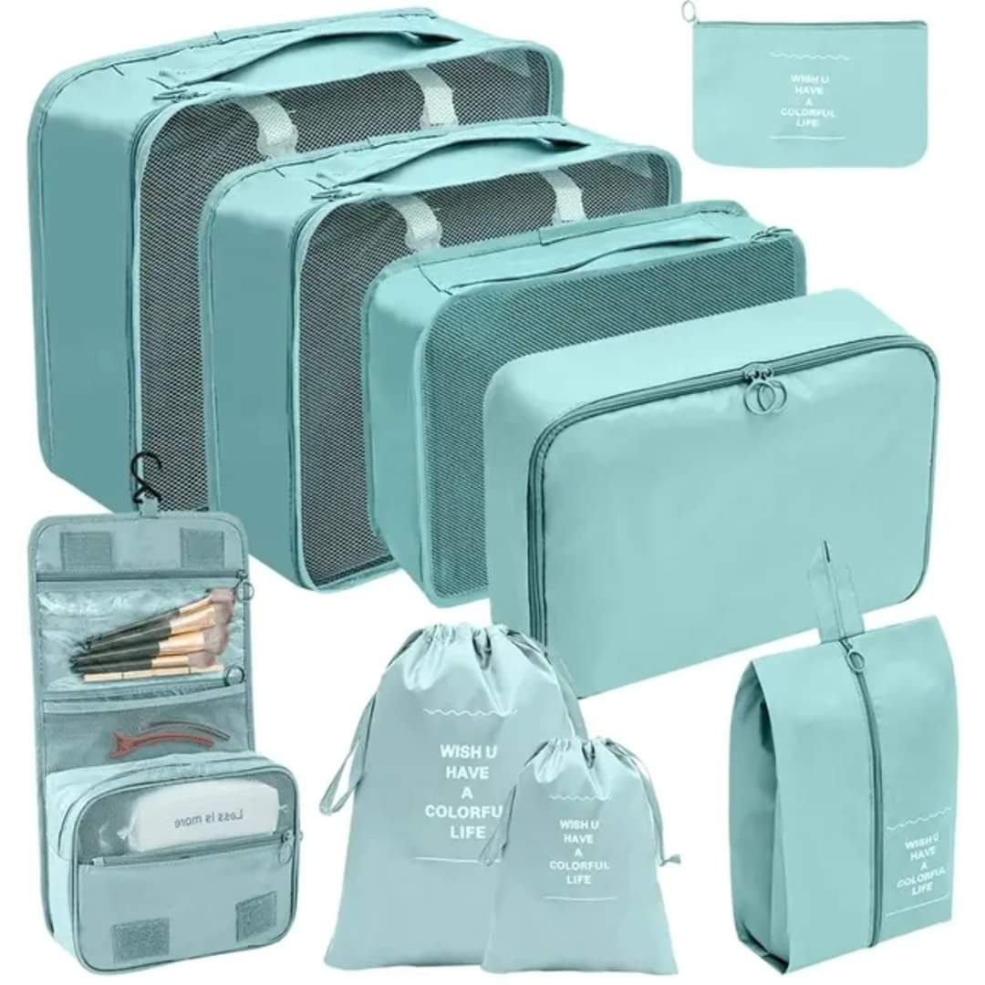 9pcs Luggage Travel Organizers - Image 2