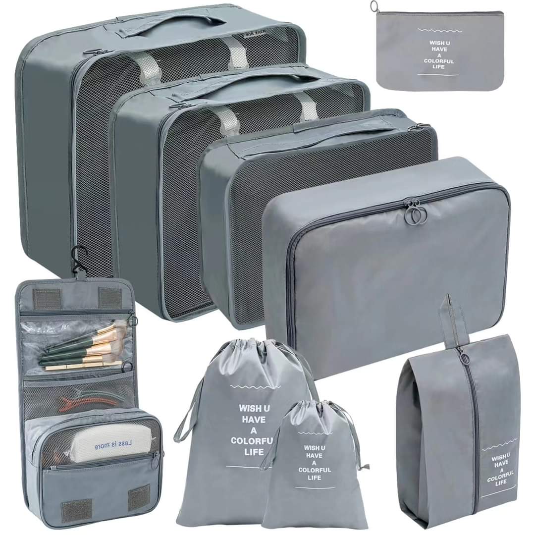 9pcs Luggage Travel Organizers - Image 3