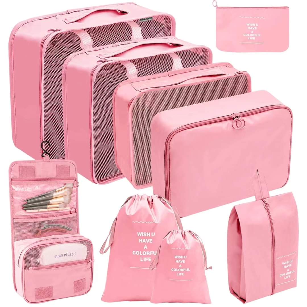 9pcs Luggage Travel Organizers - Image 4