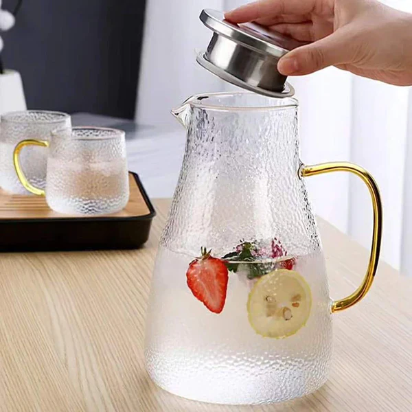 9pcs set Jug, stand, tray and 6cups - Image 7
