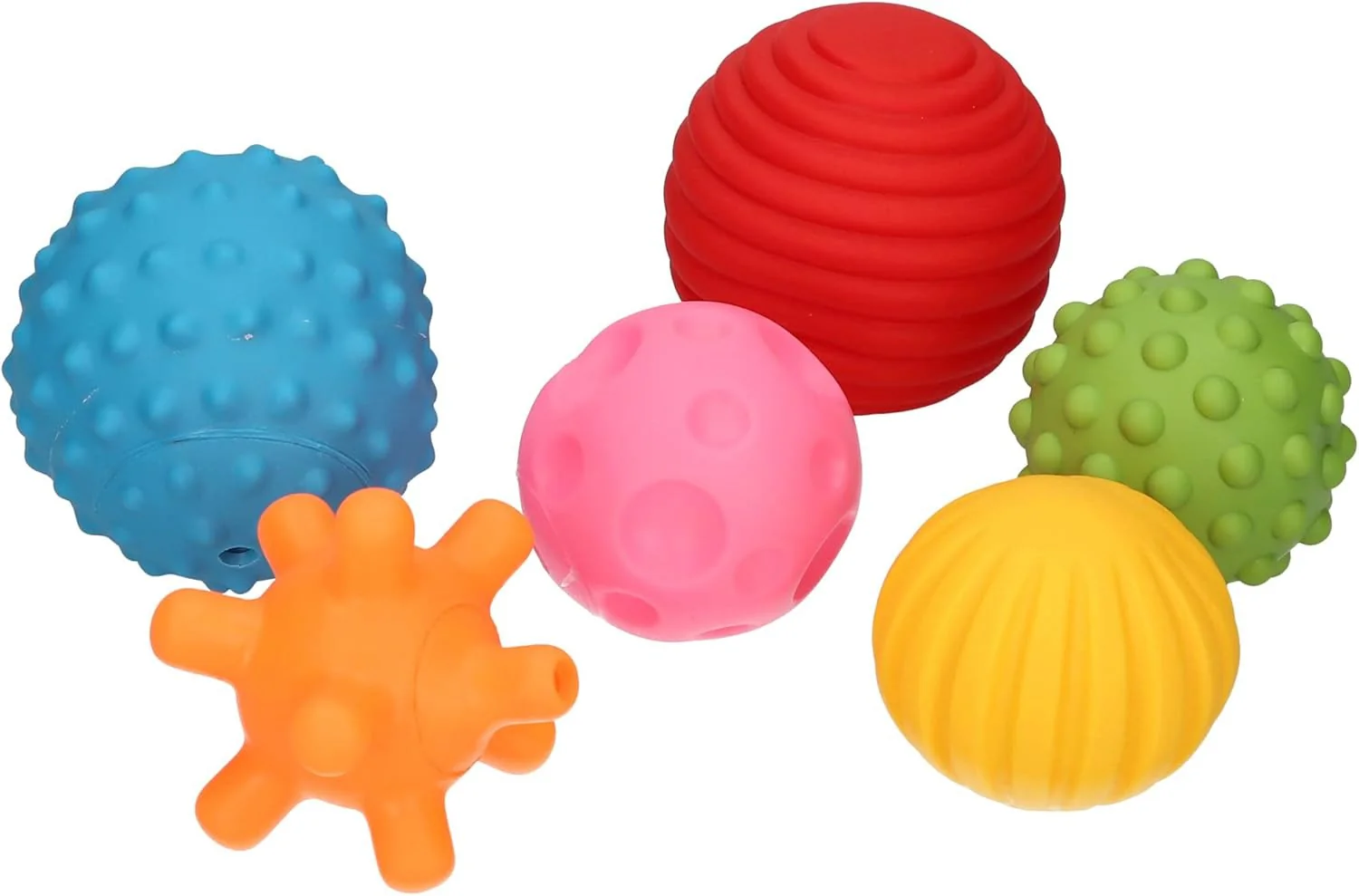 A to Z 61017 My First Baby Multi Textured Sensory Soft Balls, Colour - Image 2