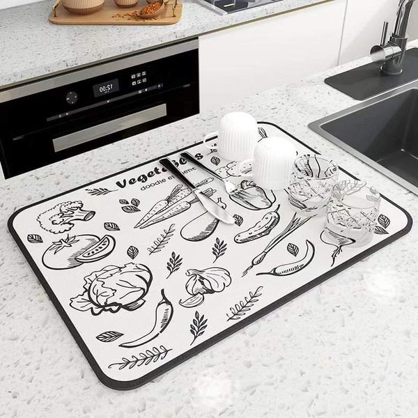 Absorbent dish drying mat - Image 4