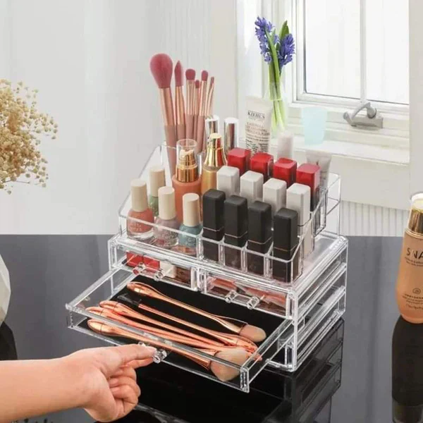 Acrylic Make up Organizer - Image 2