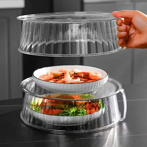 Acrylic Microwave Food Cover - Image 2