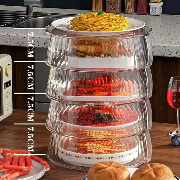 Acrylic Microwave Food Cover - Image 4