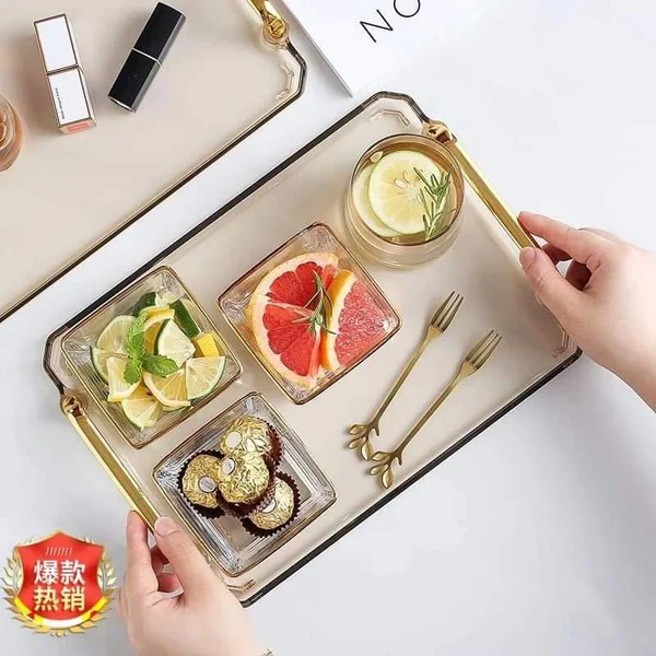 Acrylic Nordic square multipurpose trays - Image 3