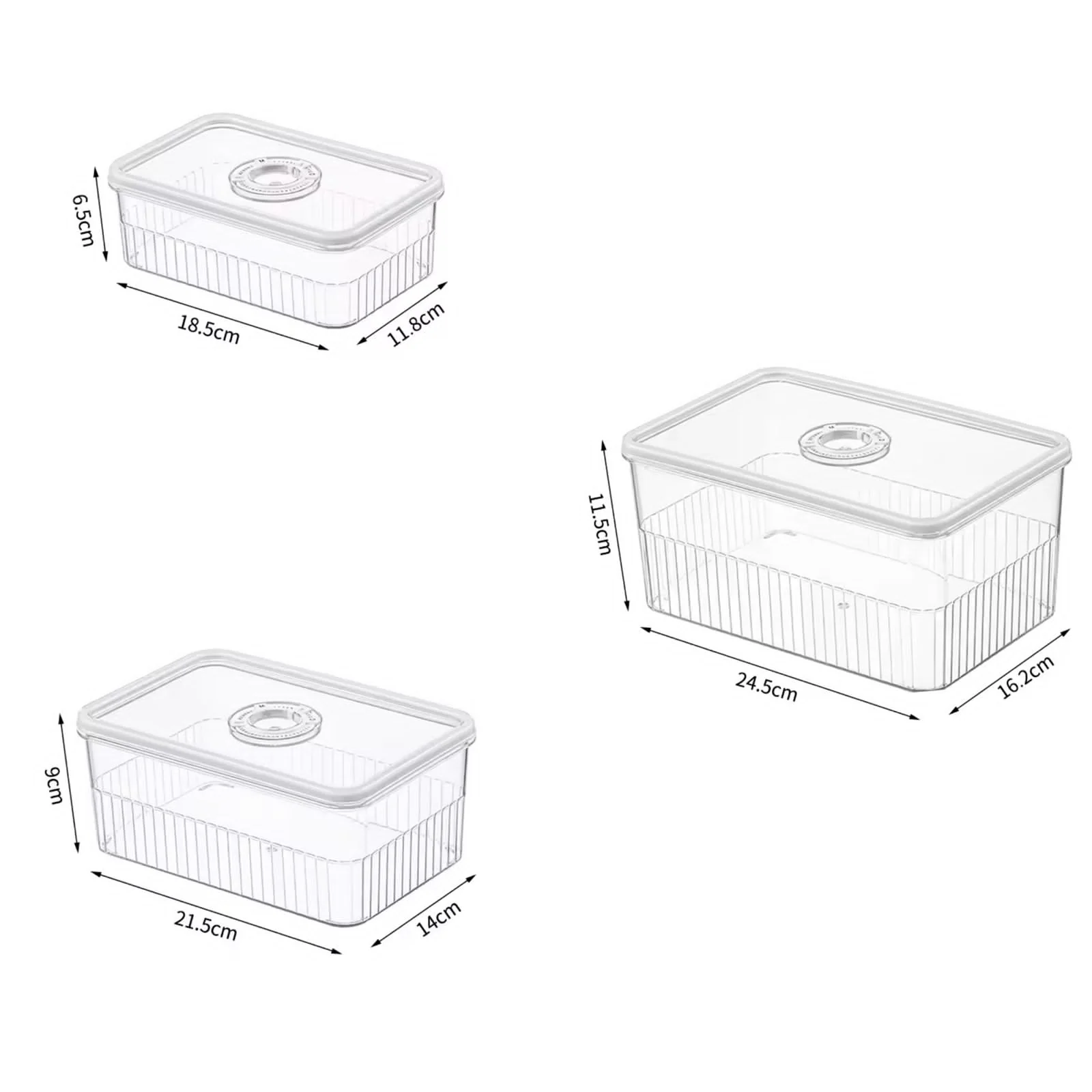 Acrylic Transparent fridge organizers - Image 4