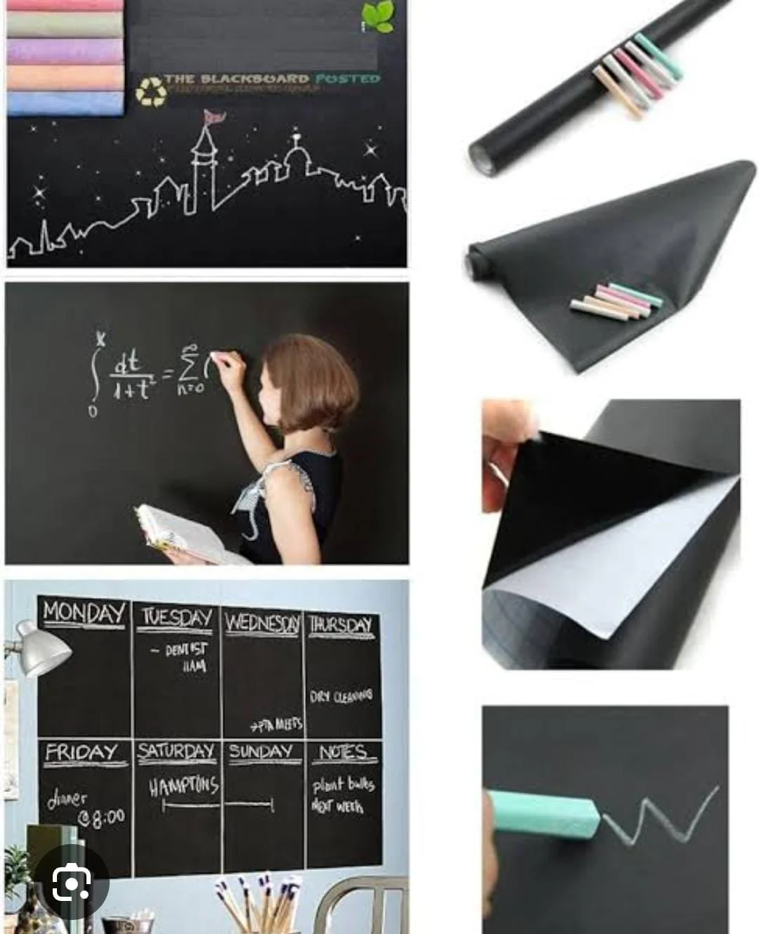 Adhesive Black Board Paper - Image 7