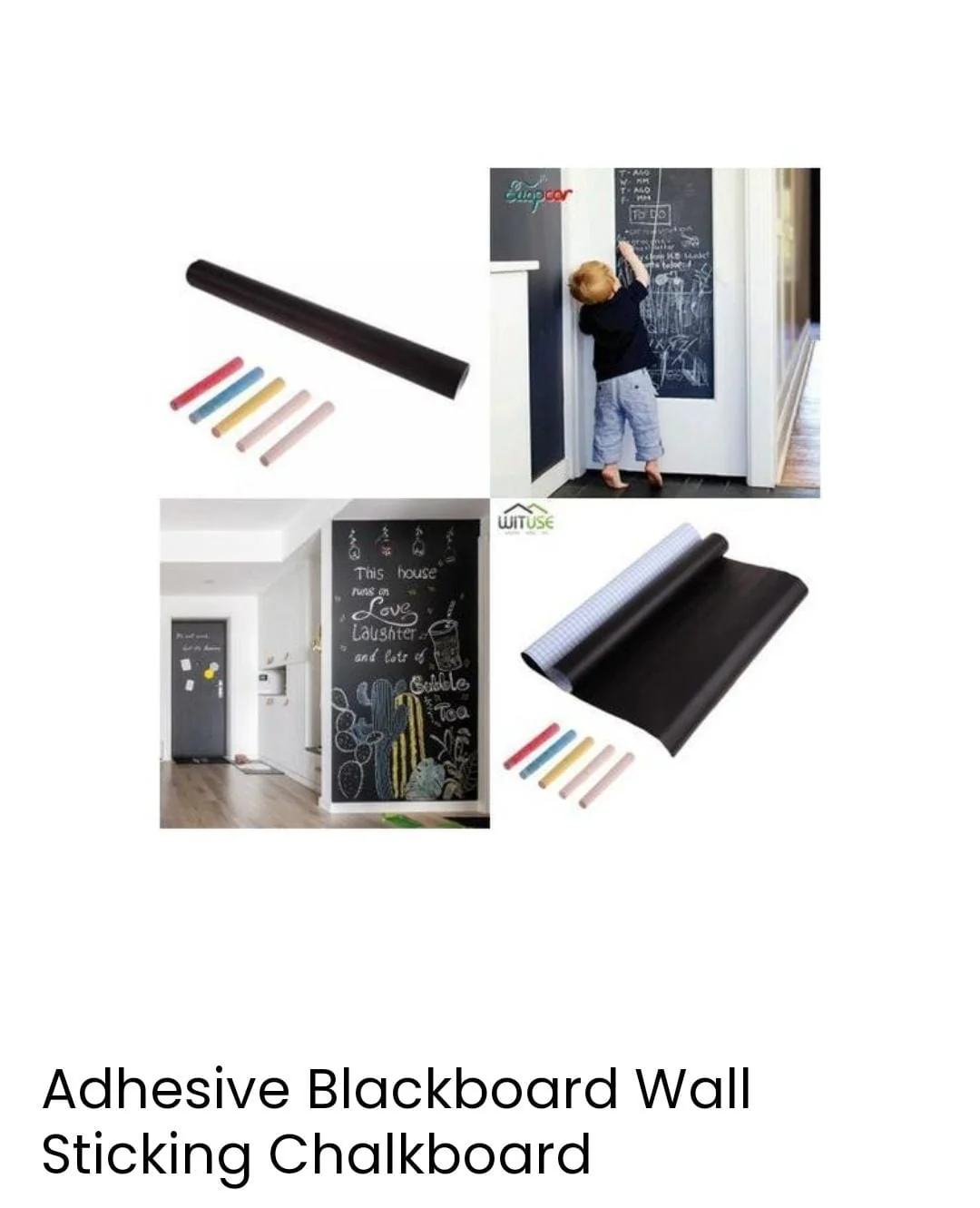 Adhesive Black Board Paper - Image 8