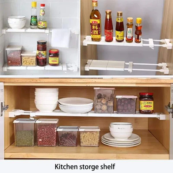 Adjustable shelf closet organizer - Image 3