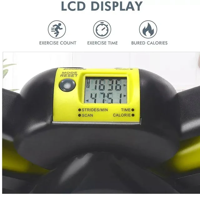 Steppers for Exercise Mini Stepper Machine with Display Step Exercise Machine for Home Workout Up Down Swing Stepper for Leg Arm Full Body Trainer - Image 4