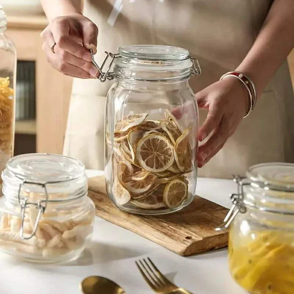 Airtight glass jar - Image 2