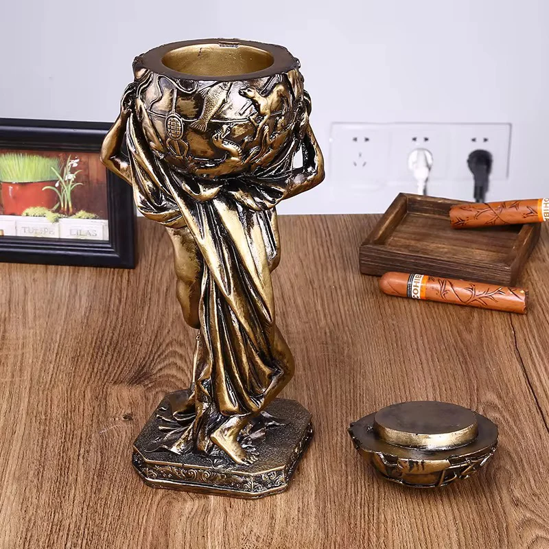 Ancient Greek Mythology Atlas Optimus Prime Giant God Sculpture Home Resin Craft Decoration Gift - Image 4
