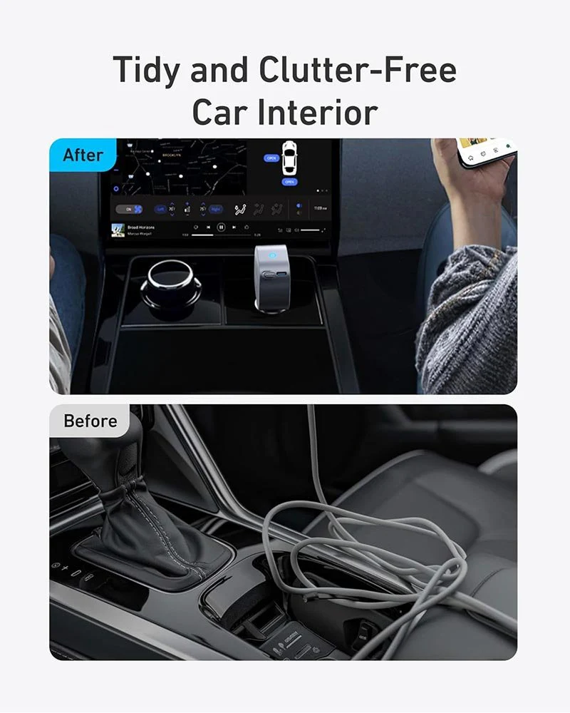 Anker Nano Car Charger 75W – USB-C with Built-in Retractable USB-C Cable, Fast Car Phone Charger - Image 5