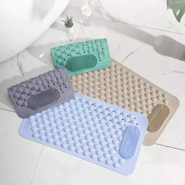 Antislip Bathroom Mat Shower Mats With Foot Massage Area - Image 2
