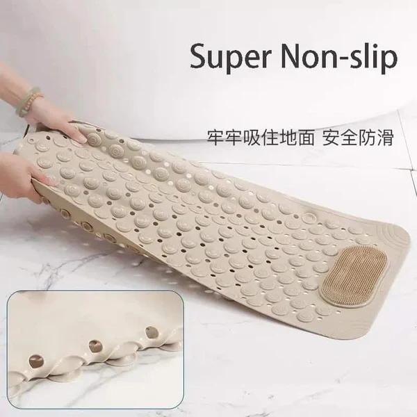 Antislip Bathroom Mat Shower Mats With Foot Massage Area - Image 3