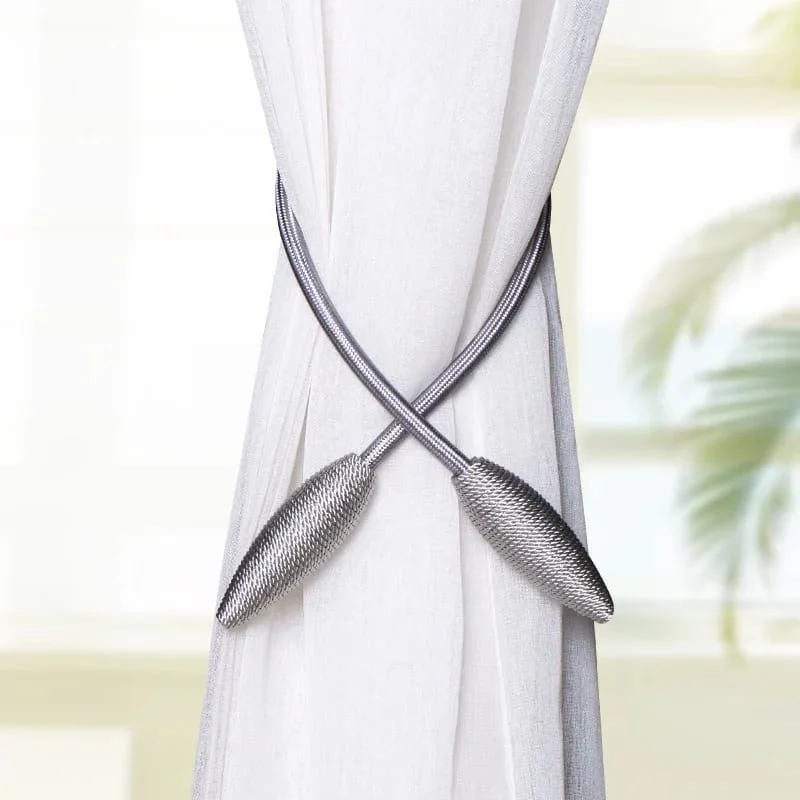 Arbitrary shape strong curtain Tie tiebacks a pair - Image 6