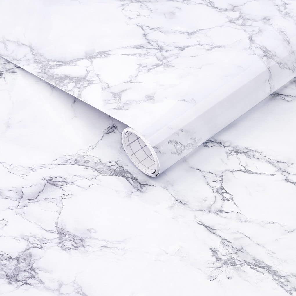 Marble 60cm by 500 cm Self Adhesive Contact paper Countertop,Kitchen,Shelf Liner - Image 2